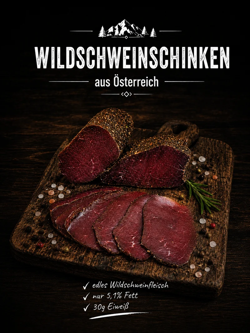 Wildschweinschinken