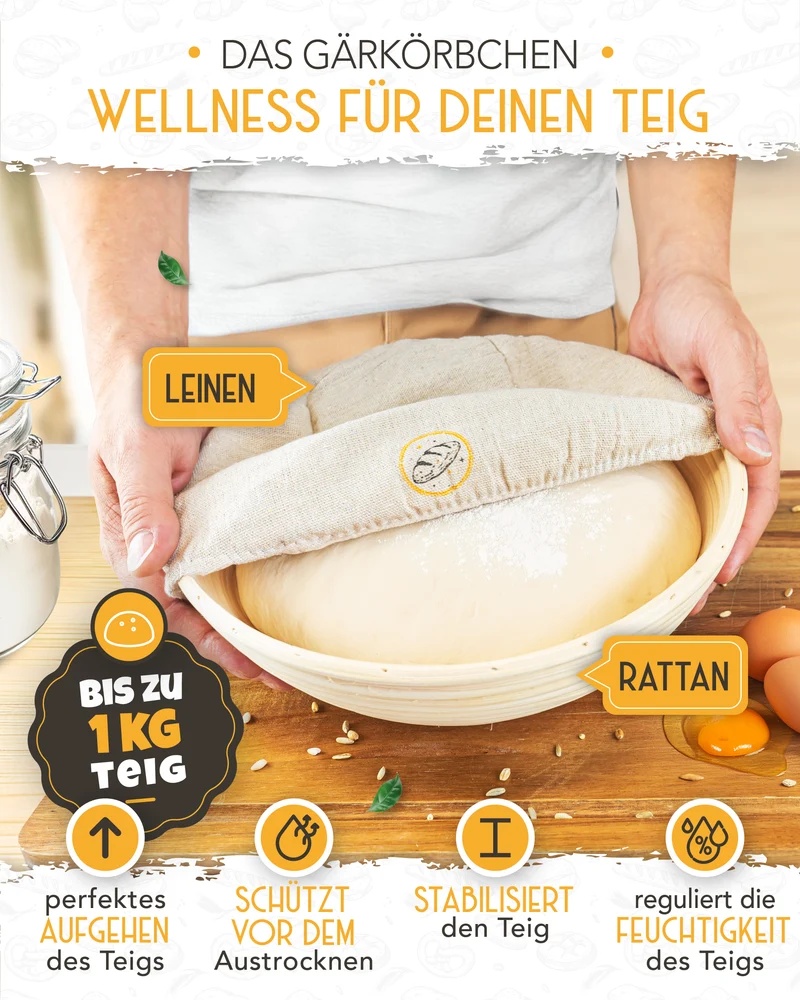 Einsteiger-Set – Gusseisentopf Emaille Blau 4,7 l, Zubehör & Rezept-Booklet