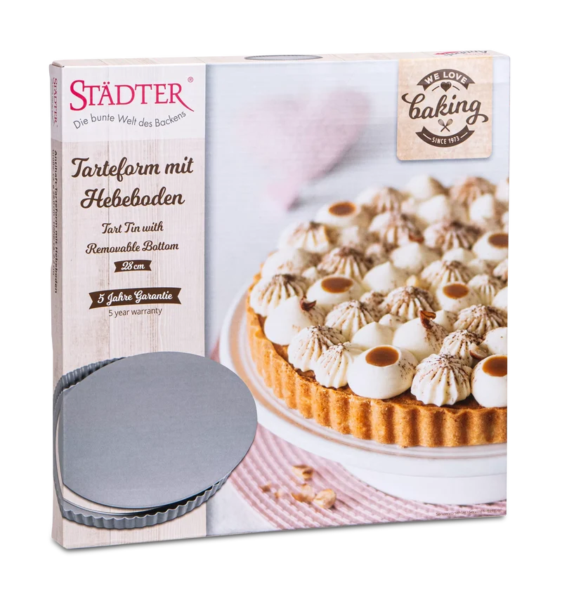 Tarteform Ø28cm mit Hebeboden
