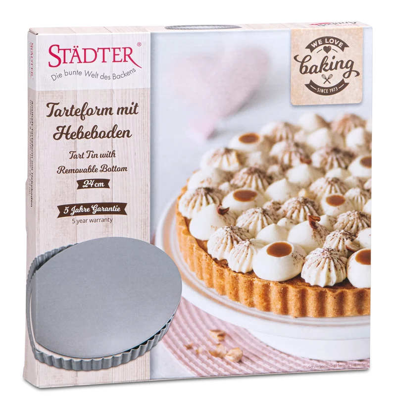 Tarteform Ø24cm mit Hebeboden