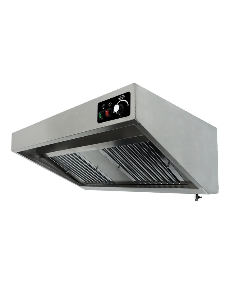 Wandhauben - 1200x900x450 mm - inkl. Motor, Regler, Filter und LED