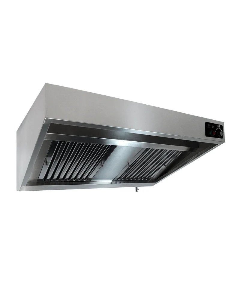 Wandhauben - 1200x900x450 mm - inkl. Motor, Regler, Filter und LED