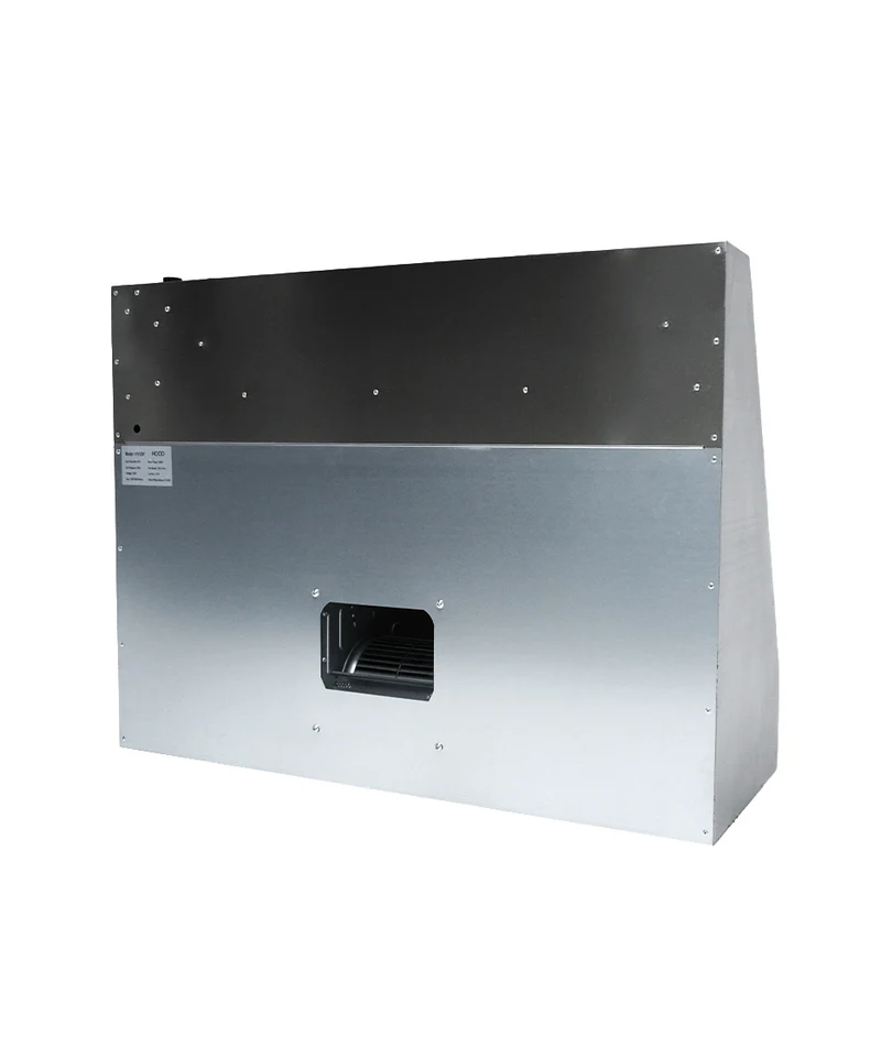 Wandhauben - 1200x900x450 mm - inkl. Motor, Regler, Filter und LED