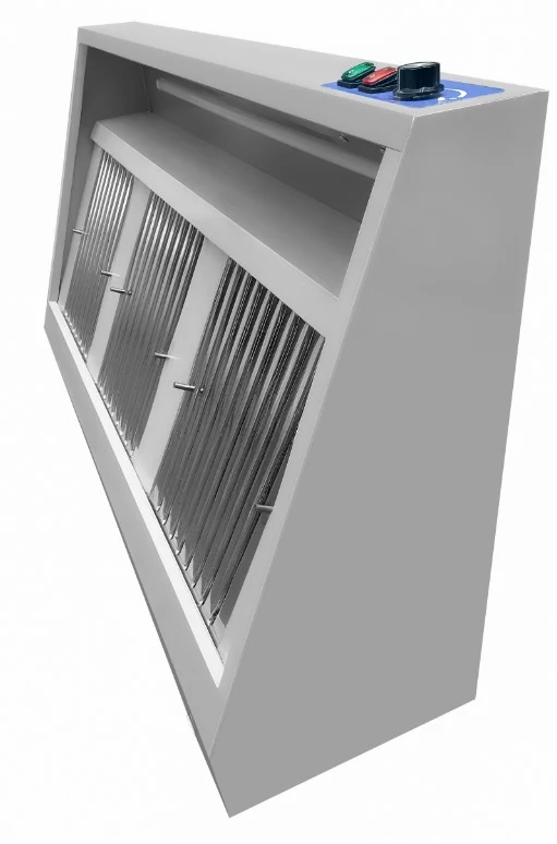 Wandhauben - 1600x900x450 mm - inkl. Motor, Regler, Filter und LED