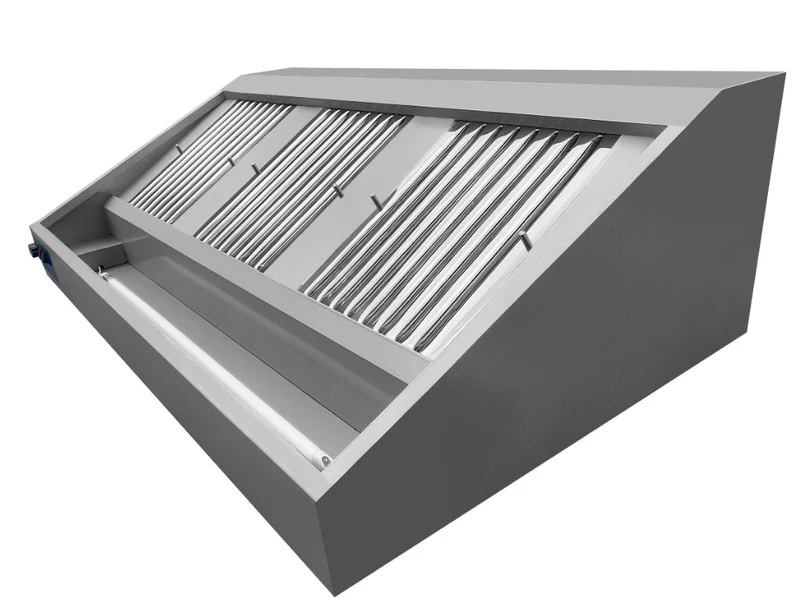 Wandhauben - 1600x900x450 mm - inkl. Motor, Regler, Filter und LED