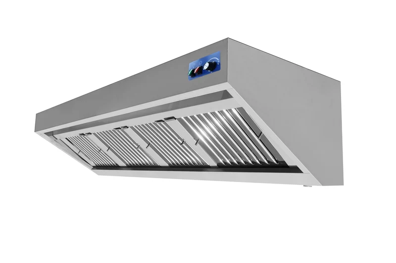 Wandhauben - 2400x900x450 mm - inkl. Motor, Regler, Filter und LED