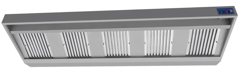 Wandhauben - 3000x900x450 mm - inkl. Motor, Regler, Filter und LED