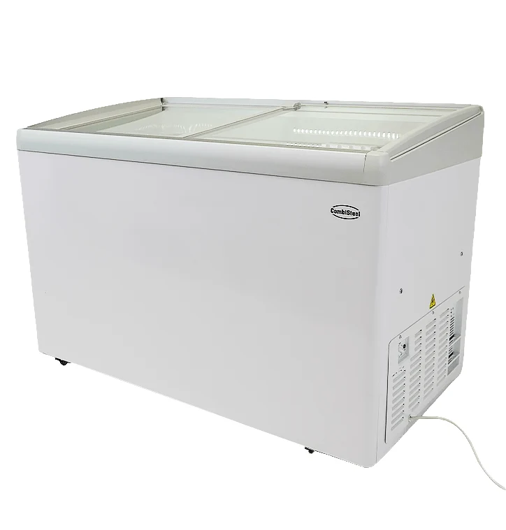 Tiefkühltruhe Glasdeckel LOTTE-396 - 1234x651x840 mm - 0,25 kW