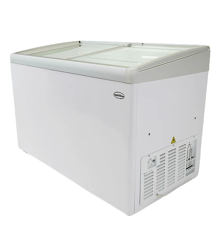 Tiefkühltruhe Glasdeckel LOTTE-396 - 1234x651x840 mm - 0,25 kW