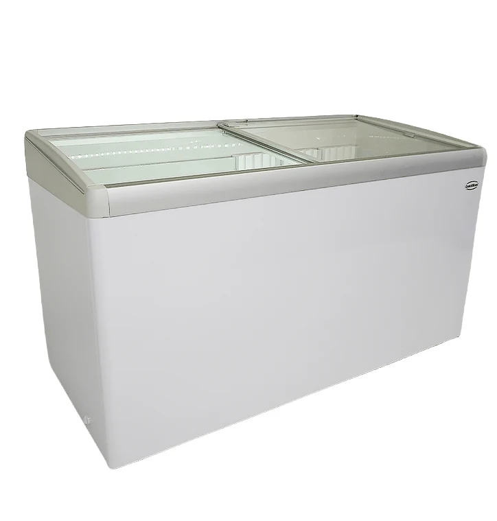 Tiefkühltruhe Glasdeckel LOTTE-456 - 1434x651x840 mm - 0,27 kW