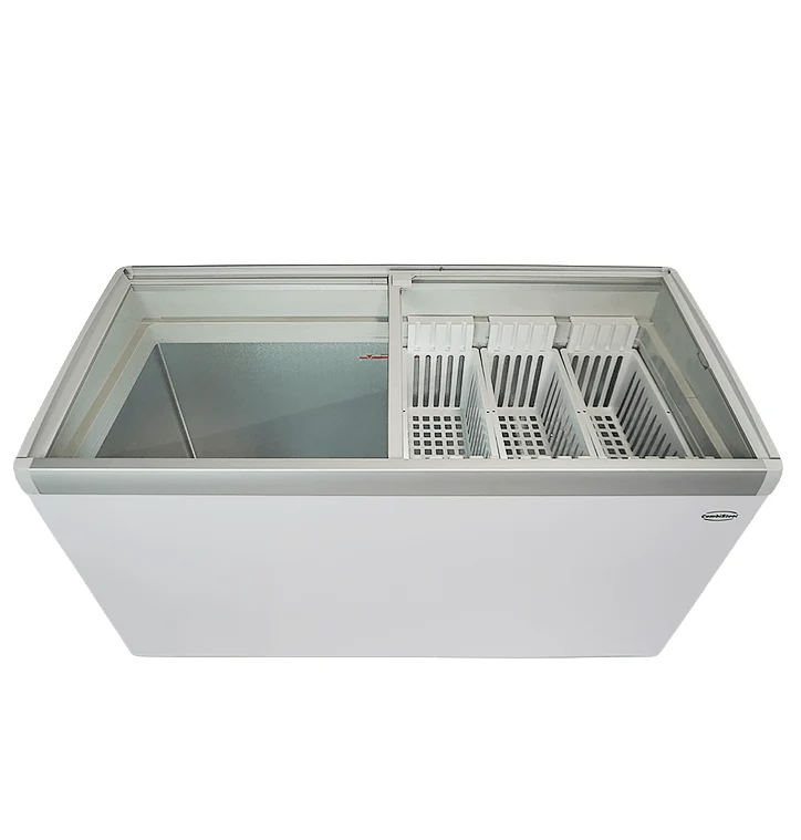 Tiefkühltruhe Glasdeckel LOTTE-456 - 1434x651x840 mm - 0,27 kW