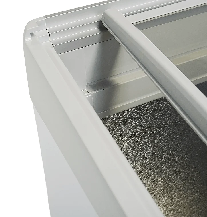 Tiefkühltruhe Glasdeckel LOTTE-516 - 1634x651x840 mm - 0,28 kW