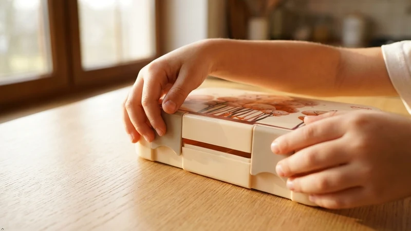 Kinder Brotdose Waldtiere Creme – Bento Box | JENARD®