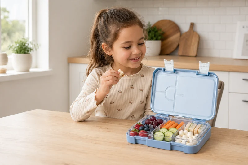 Lunchbox Komplettset mit Rucksack, Brotdose & Trinkflasche