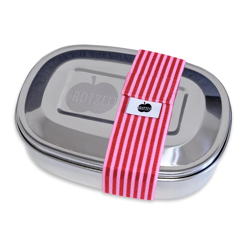 Brotzeit MAGIC Lunchboxen Brotdose Jausenbox mit herausnehmbarer Unterteilung aus Edelstahl