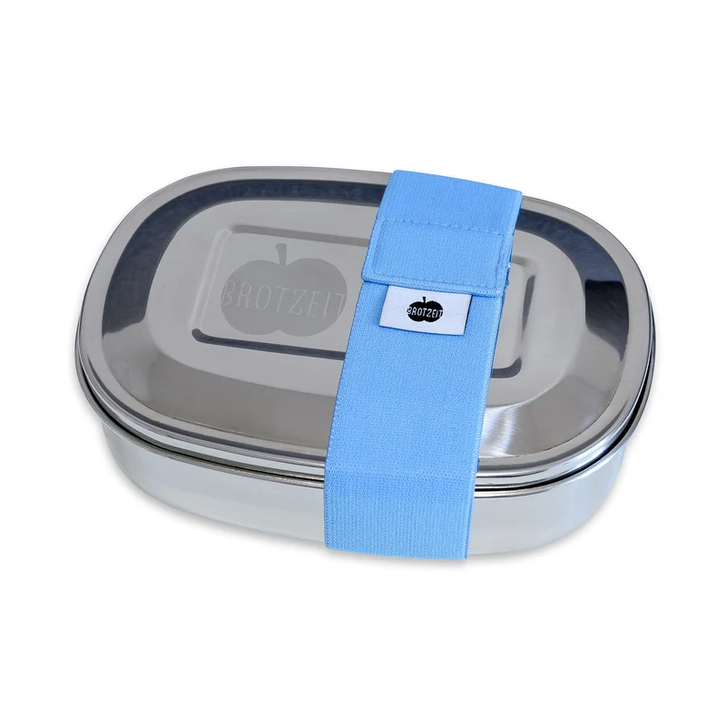Brotzeit MAGIC Lunchboxen Brotdose Jausenbox mit herausnehmbarer Unterteilung aus Edelstahl