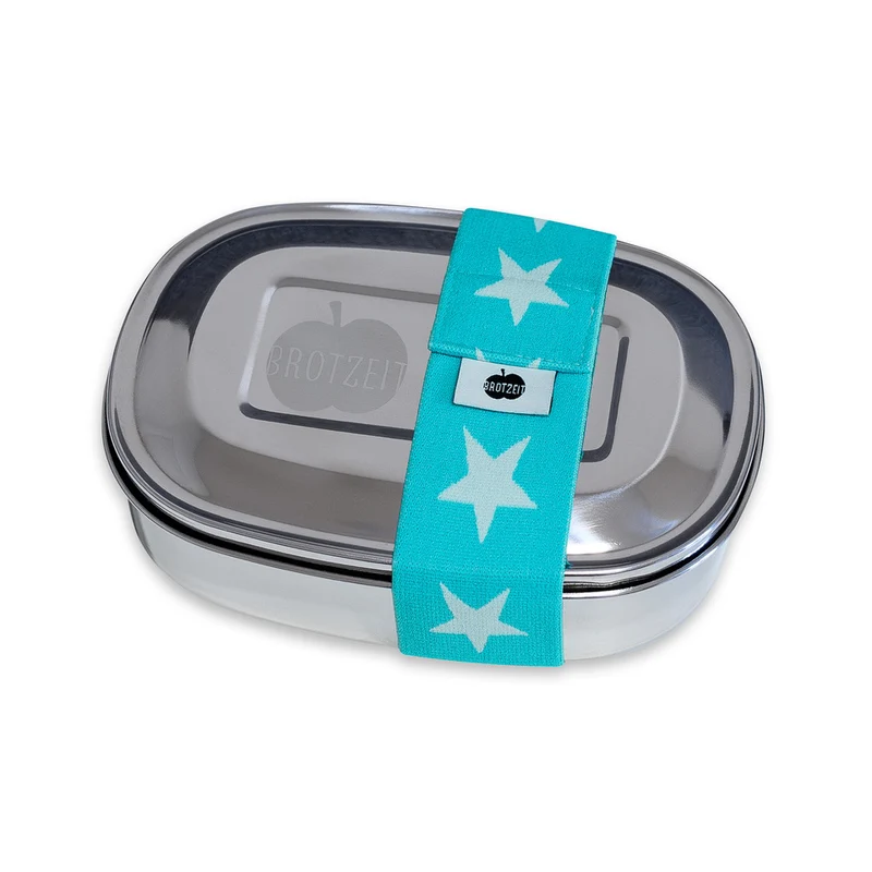 Brotzeit MAGIC Lunchboxen Brotdose Jausenbox mit herausnehmbarer Unterteilung aus Edelstahl