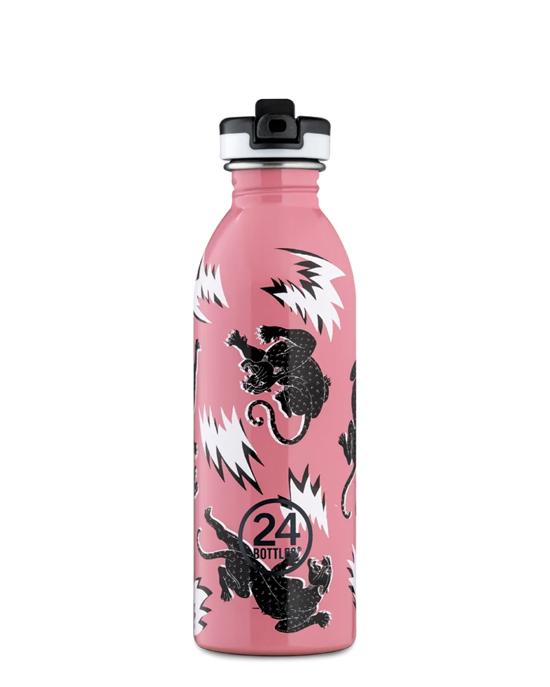 24bottles Athleisure Collection Edelstahl Trinkflasche 500ml mit Sport Cap