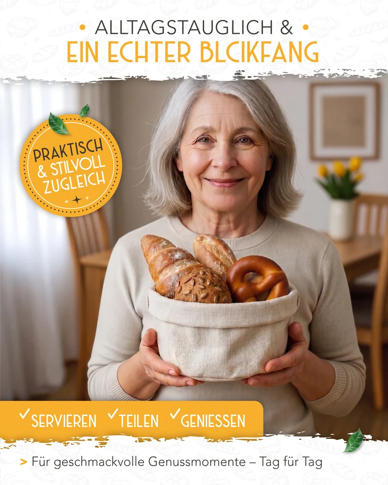 Brotkorb aus 100% Baumwolle
