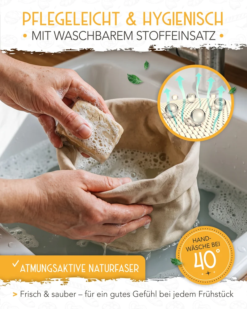 Brotkorb aus 100% Baumwolle