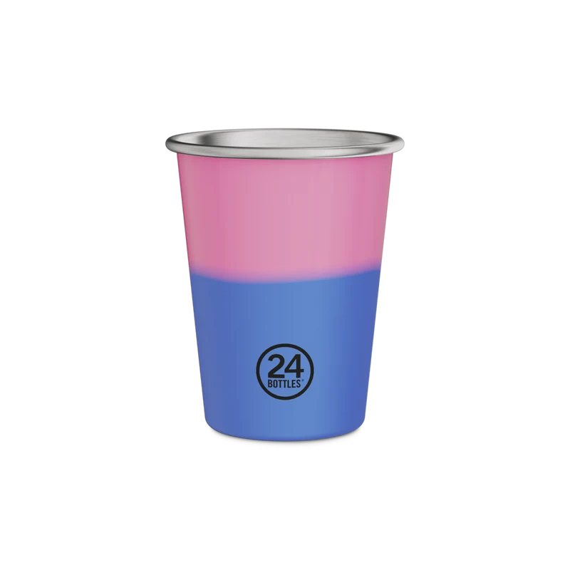 24bottles Becher REactive Cup aus Edelstahl - die Ihre Farbe ändern Edelstahlbecher Partybecher 4er