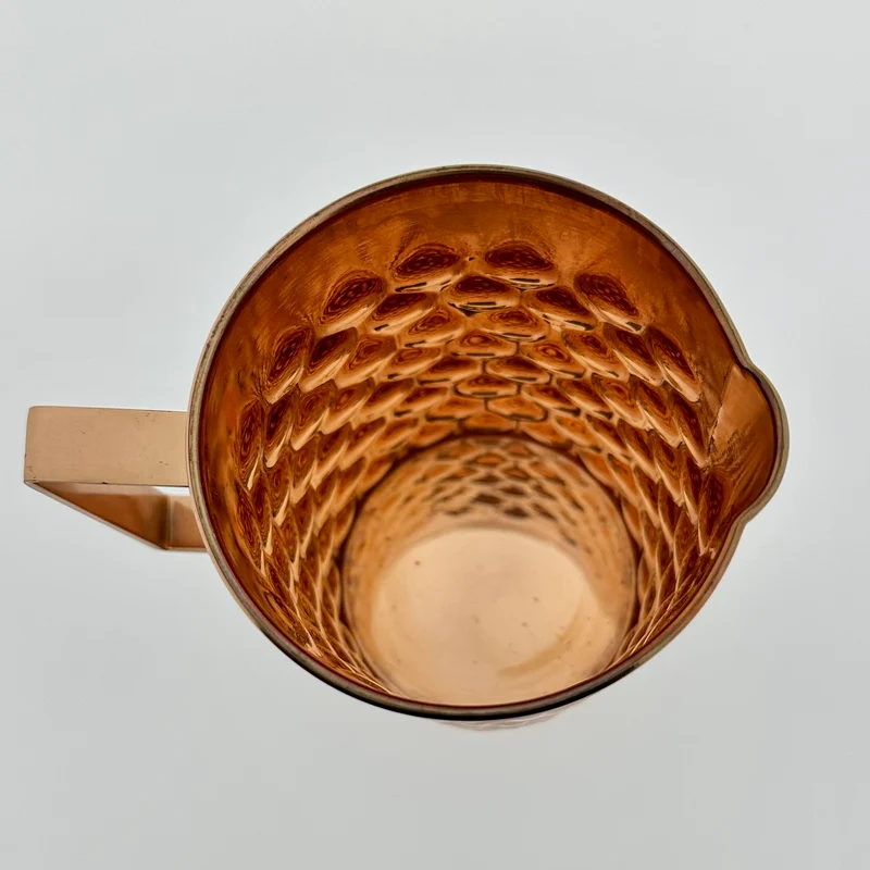Brotzeit Krug Wasserkrug aus Kupfer 1,5l Kanne balance jar