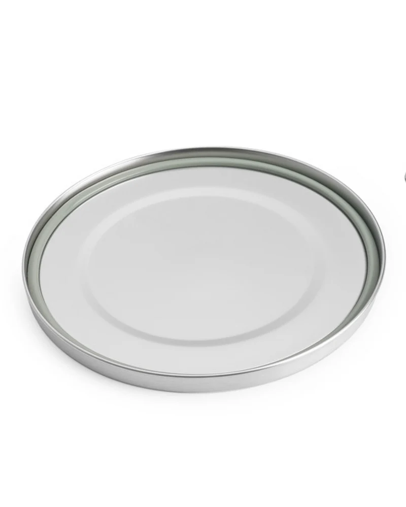 Brotzeit Ersatzdeckel Verschluss Deckel aus Edelstahl für Klick & Bowl