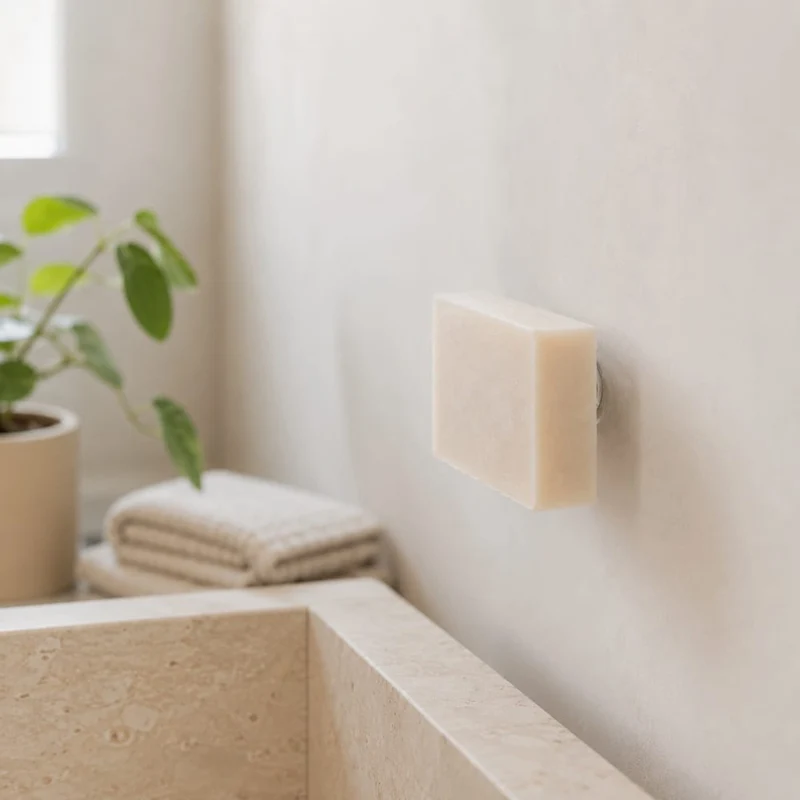 Seifenhalter Magnet mit Saugnapf