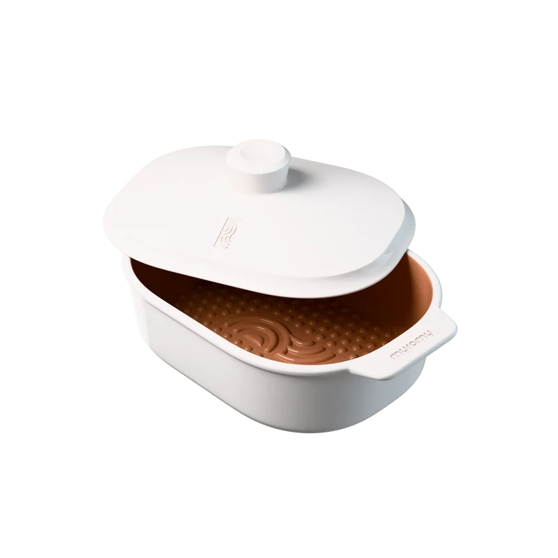 myromy Brot-Frische-Topf Keramik-Brottopf Cream Edition · 3,5 L