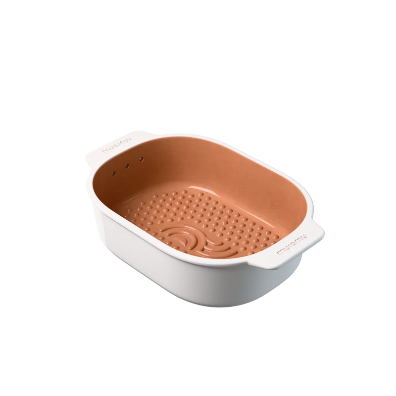 myromy Brot-Frische-Topf Keramik-Brottopf Cream Edition · 3,5 L