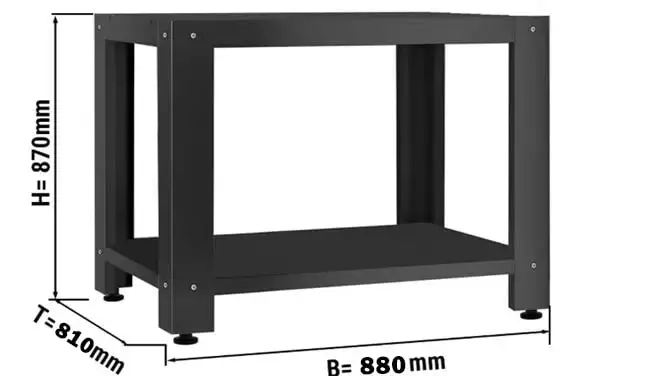Untergestell Für 7548.0040 - 756x880x903 mm