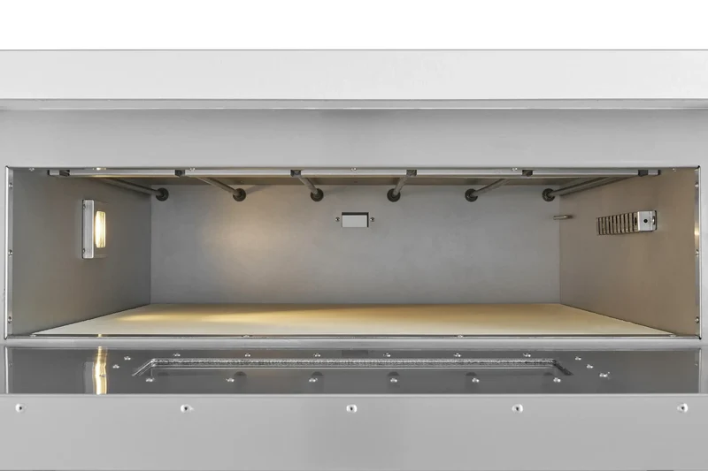 Elektro Pizzaofen Doppelt 2x4 - 810x880x720 mm - 8.4 kW