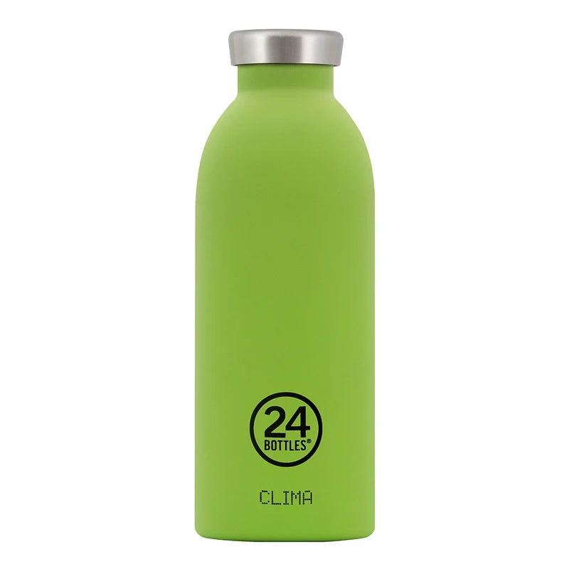 24bottles clima bottle Thermosflasche unifarben aus Edelstahl Trinkflasche 0,5l BPA frei