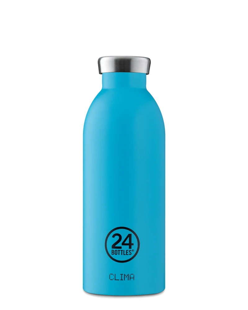 24bottles clima bottle Thermosflasche unifarben aus Edelstahl Trinkflasche 0,5l BPA frei
