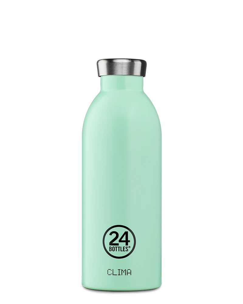 24bottles clima bottle Thermosflasche unifarben aus Edelstahl Trinkflasche 0,5l BPA frei