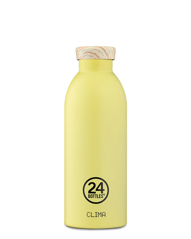 24bottles clima bottle Thermosflasche unifarben aus Edelstahl Trinkflasche 0,5l BPA frei