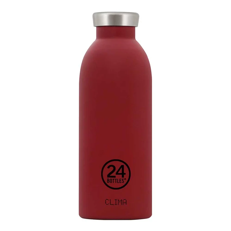 24bottles clima bottle Thermosflasche unifarben aus Edelstahl Trinkflasche 0,5l BPA frei