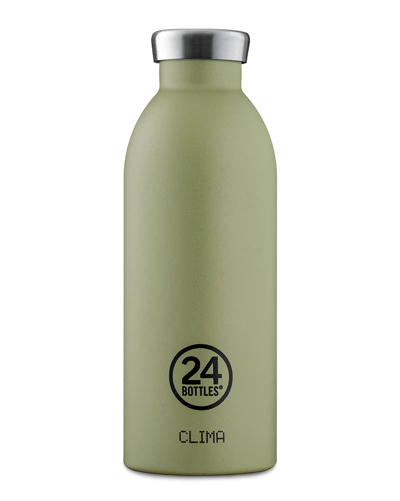 24bottles clima bottle Thermosflasche unifarben aus Edelstahl Trinkflasche 0,5l BPA frei