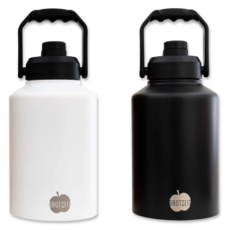 Brotzeit DOUBLE MAGNUM 3,8l Thermosflasche Thermosbehälter aus Edelstahl