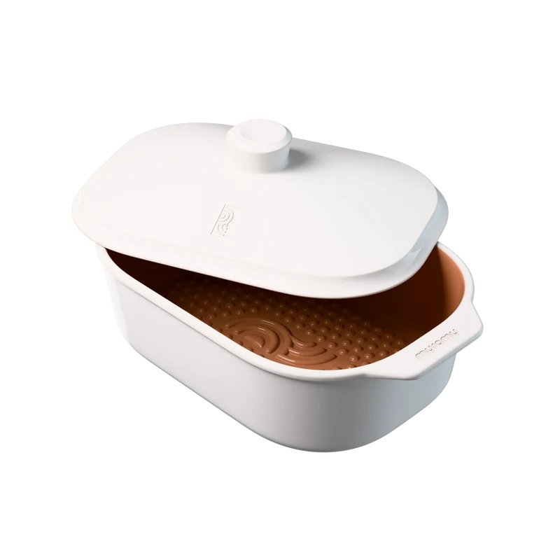 myromy Brot-Frische-Topf Keramik-Brottopf Cream Edition · 6 L