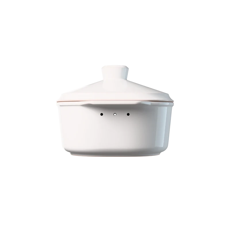 myromy Brot-Frische-Topf Keramik-Brottopf Cream Edition · 6 L