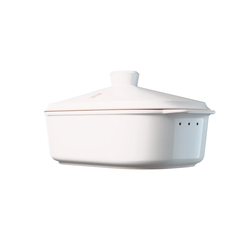 myromy Brot-Frische-Topf Keramik-Brottopf Cream Edition · 6 L