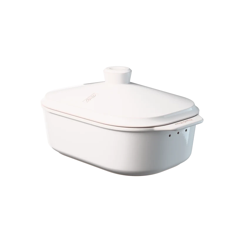 myromy Brot-Frische-Topf Keramik-Brottopf Cream Edition · 6 L