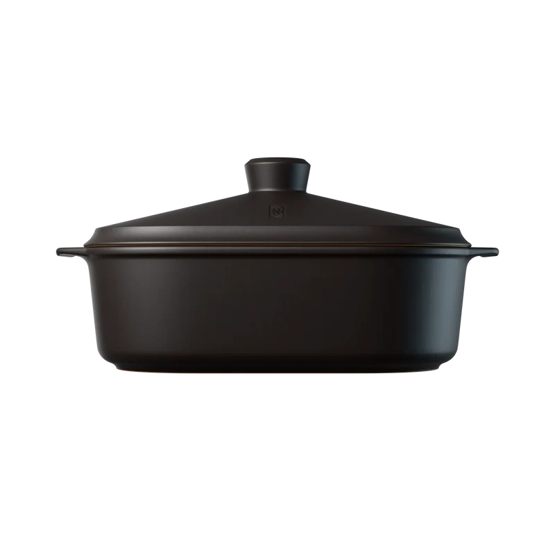 myromy Brot-Frische-Topf Keramik-Brottopf Coffee Edition · 6 L