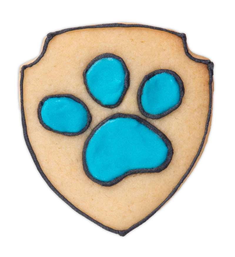 Paw Patrol Abzeichen Pfote - Präge-Ausstecher