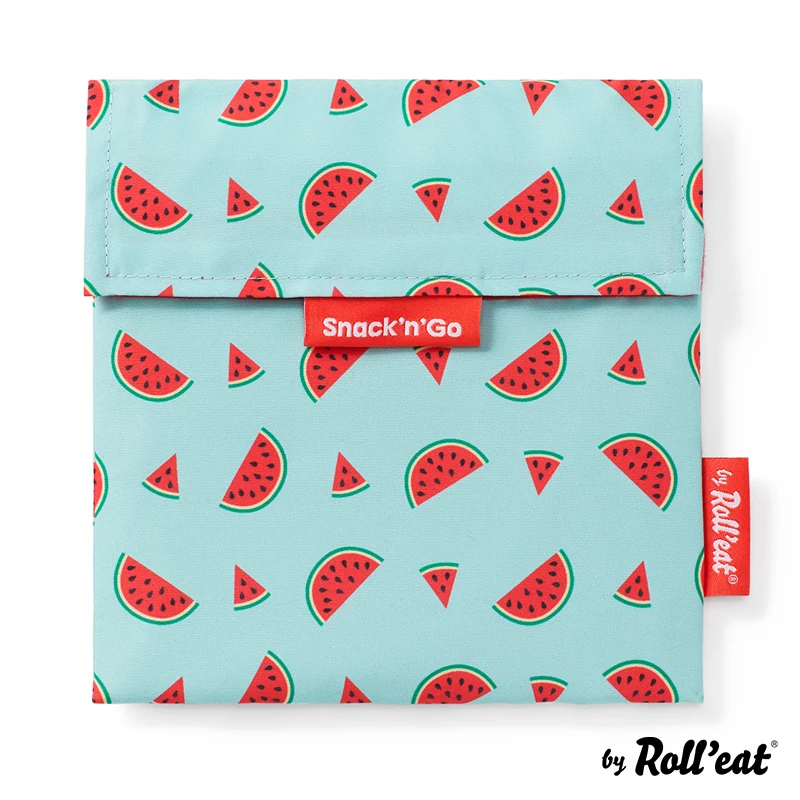 Roll'eat Snack'n'go FRUITS Lunchbag waschbarer Snackbag Brotbeutel