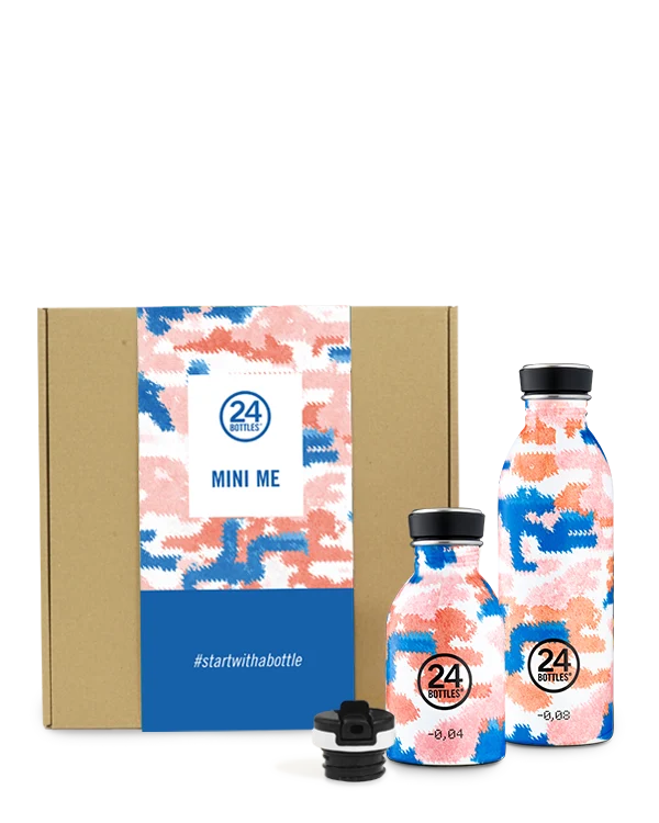 24bottles mini me Geschenkbox Geschenkset urban bottle Trails