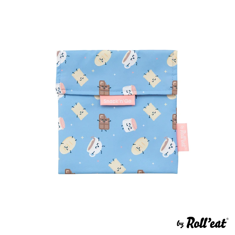 Roll'eat Snack'n'go Mr. WONDERFUL Lunchbag waschbarer Snackbag Brotbeutel