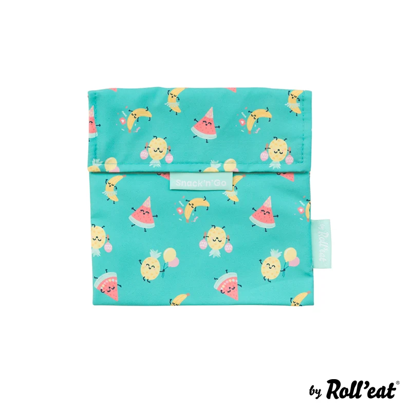 Roll'eat Snack'n'go Mr. WONDERFUL Lunchbag waschbarer Snackbag Brotbeutel