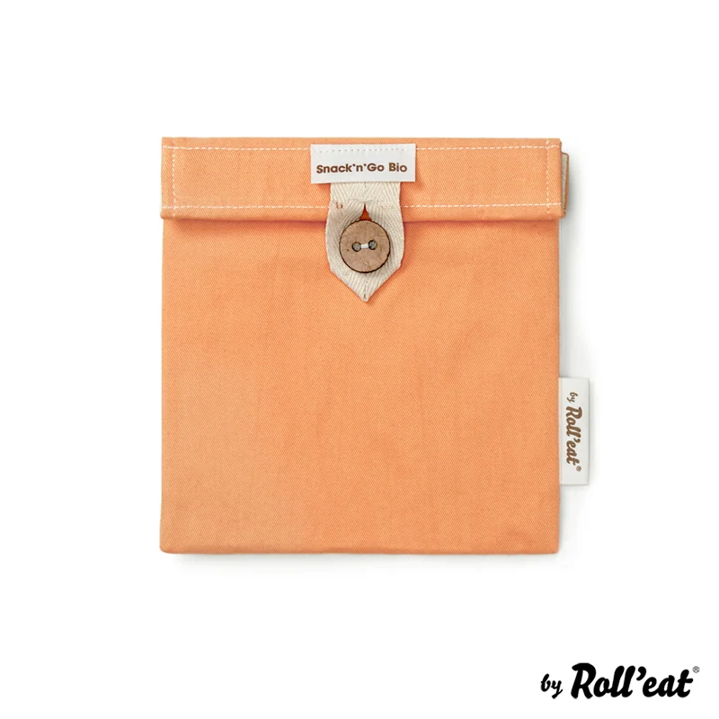 Roll'eat Snack'n'go BIO Lunchbag waschbarer Snackbag Brotbeutel